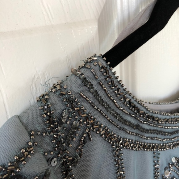 Adrianna Papell Beaded Mini Dress - Picture 6 of 11